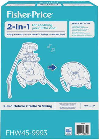 2 in 1 cradle n swing