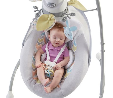 Fisher Price Sweet Snugapuppy Dreams Cradle N Swing