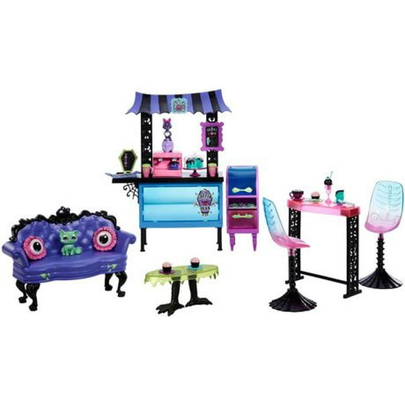 Monster High The Coffin Bean Café Lounge Playset