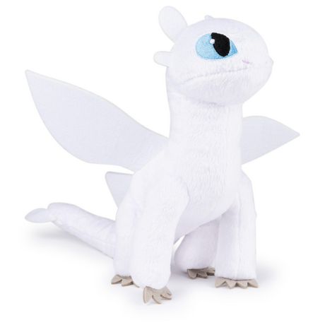 DreamWorks Dragons Lightfury 6052953 Soft Toy Dragon Deluxe Height 36 cm for... 