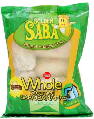 saba golden whole steamed 454g bananas