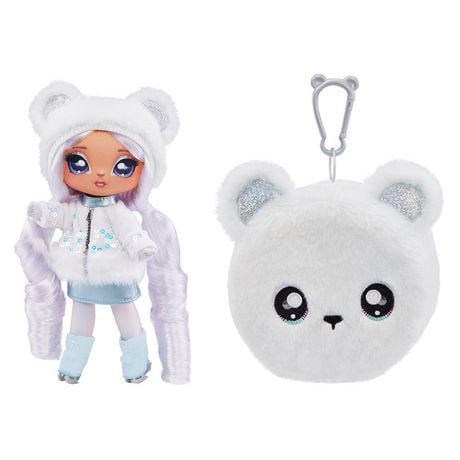 Na Na Na Surprise Cozy Series Baily Frost 7.5" Fashion Doll Polar Bear-Inspired with White Hair