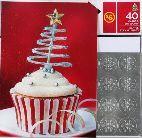 40 Boxed Christmas Cards | Walmart Canada