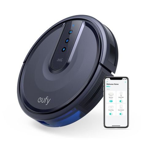 eufy Clean Super Slim 25C Smart RoboVac with BoostIQ™ Technology and up to 1500Pa suction power, including Smartphone Control - Refurbished
