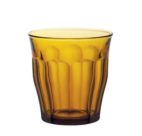 Duralex Picardie Amber Glass Tumblers, 310 ml Set Of 6 | Walmart Canada