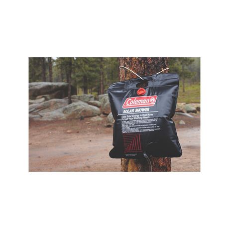 coleman shower bag