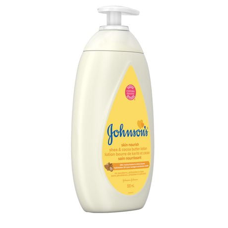johnson and johnson shea and cocoa butter lotion