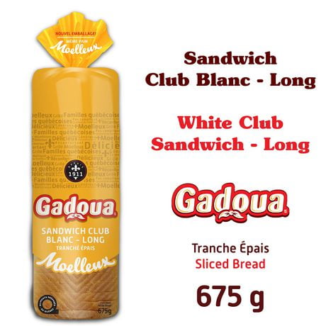 Gadoua Moelleux Pain Blanc Long 675g