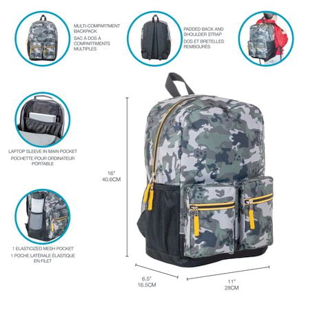 walmart camo backpack