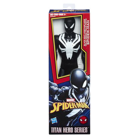 Marvel Spider-Man Titan HERO Series Web Warriors: Black Suit Spider-Man |  Walmart Canada