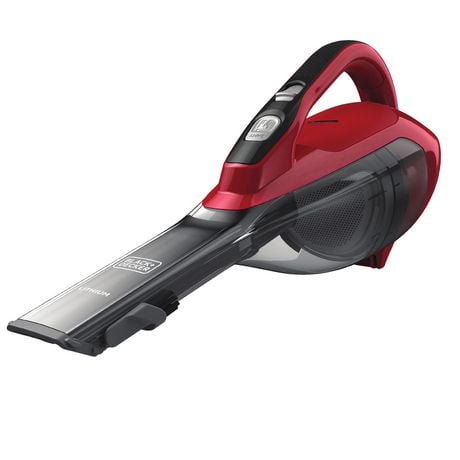 BLACK AND DECKER HLVA320J26 dustbuster® Advanced Clean Cordless Hand Vacuum, Chili Red, Clean small messes quickly