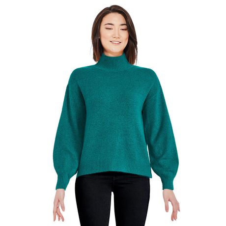 George Women's Mock Neckline Sweater | Walmart Canada