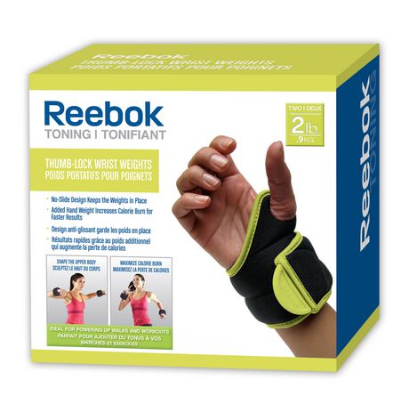 Buy reebok 2lb thumblock wrist weights 