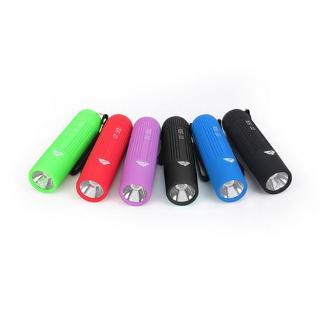 Ozark Trail Mini Handheld LED Flashlight, 50 Lumens, 3 AAA Batteries, 3AAA batteries