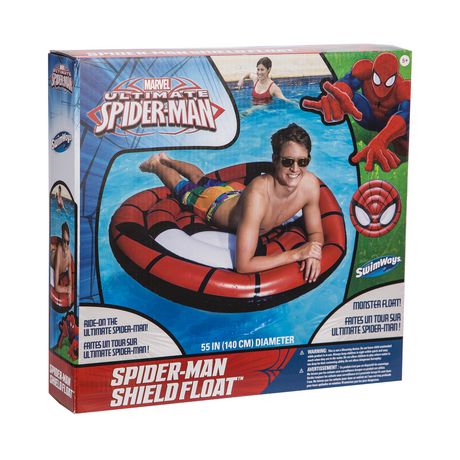 SwimWays Marvel Spiderman Inflatable Wet and Wild Water Slide 5-12 Years for sale online 