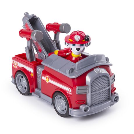 PAW Patrol – Marshall’s Transforming Fire Truck with Pop-out Water ...