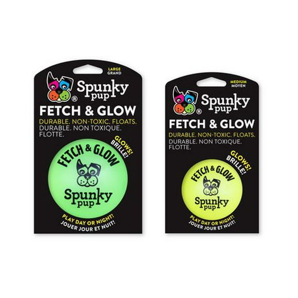 Spunky Pup Fetch & Glow Balle