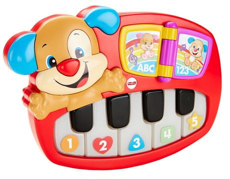 Fisher-Price Laugh and Learn Puppy's Piano Playset - English Edition ...