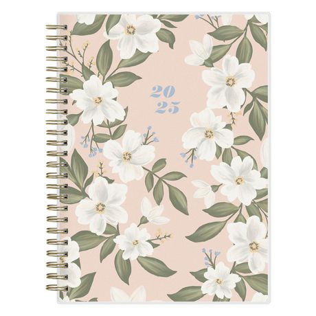 2025 Weekly Monthly Planner Notes, 5.875x8.625, Blue Sky, Aminah Rose, 6x9 Weekly/Monthly Planner