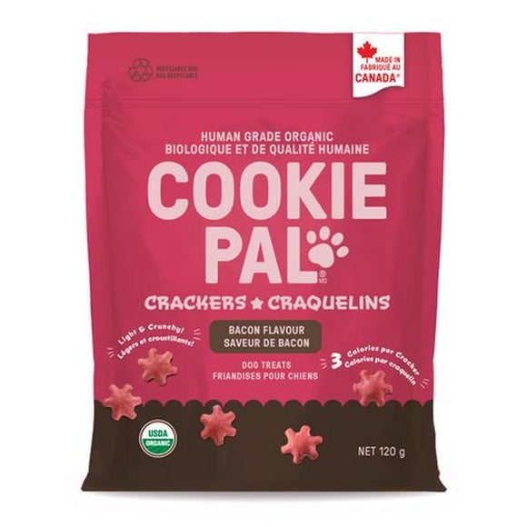 Cookie Pal Crackers Saveur de bacon 120g