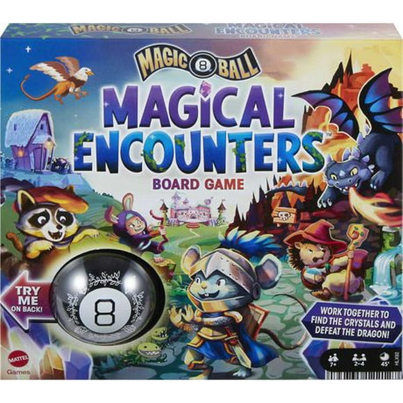 Magic 8 Ball Board Games, Magical Encounters, Ages 7+