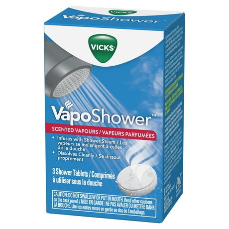 Vicks VapoShower, Shower Tablet, Shower Bomb, Aromatherapy Vapours ...