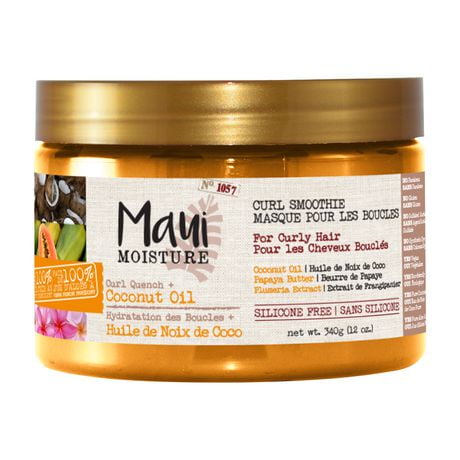 Maui Moisture Curl Quench + Coconut Oil Curl Smoothie, 340g