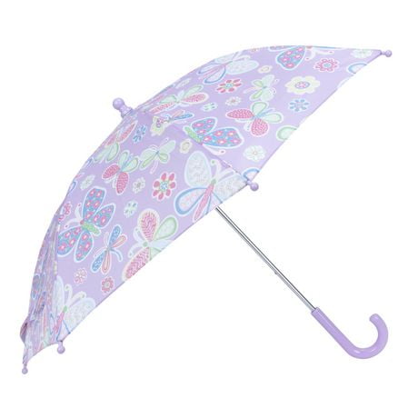 Assorted Solid Colour Kids Umbrellas, Portable rain protection