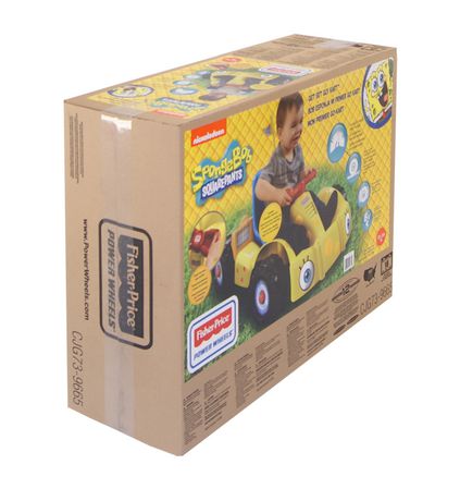 fisher price spongebob go kart