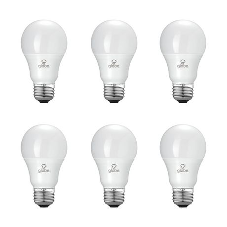 60W Equivalent Soft White (3000K) A19 LED Light Bulb 6 ...