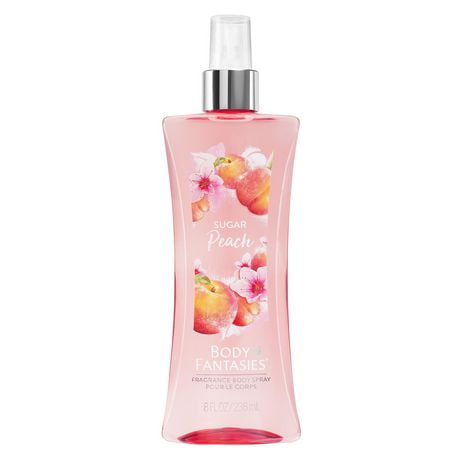 Body Fantasies® Sugar Peach Fragrance Body Spray, 236mL