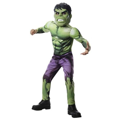 Enfants Avengers Assemble Deluxe Hulk Costume