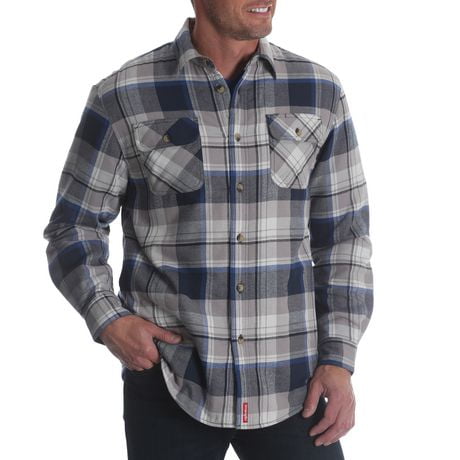 Wrangler Men's Longsleeve Sherpa Lined Shirt | Walmart Canada