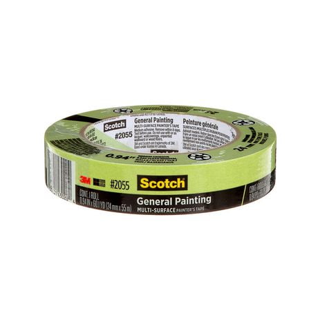 Scotch® General Painting Multi-Surface Painter's Tape, 0.94 in x 60.1 yd