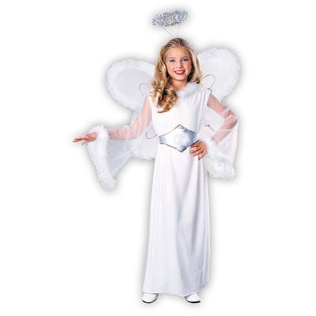 Rubies Costume Feathered Fashions Child`s Snow Angel Costume