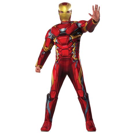 Rubies Mens Civil War Iron Man Costume