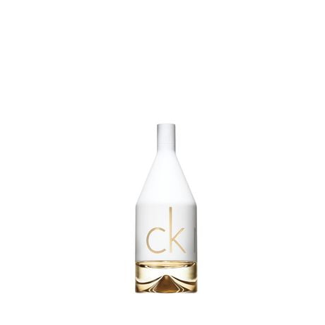 Calvin Klein CK IN2U Eau de Toilette for Women - Aromatic Fragrance, Top notes: Redcurrant leaves, Sicilian bergamot, pink grapefruit fizz, 50ml, Spontaneous. Sexy. Connected.