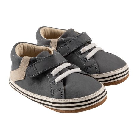 Robeez - Baby, Infant, Toddler, Boys - First Kicks - Grey Leather Adam ...