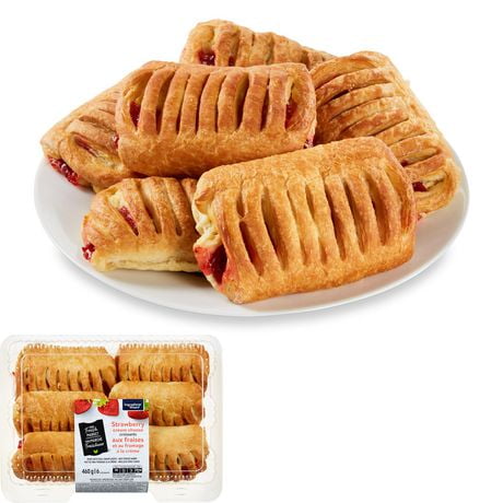 Your Fresh Market Strawberry Cream Cheese Croissants, 6 pieces, 460 g