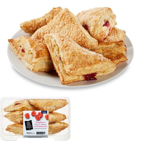 Your Fresh Market Raspberry Turnovers, 6 pieces, 504 g