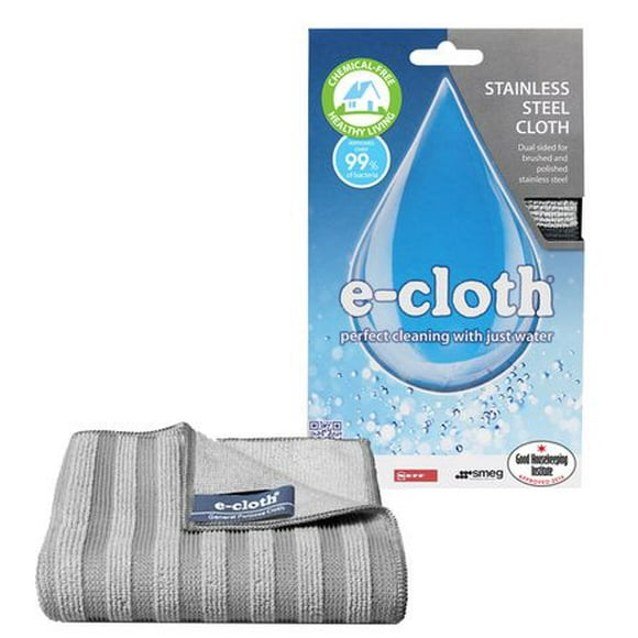 e-cloth® Linge pour nettoyer l'acier inoxydable