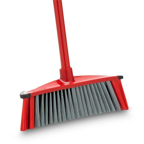 Vileda 3Action Broom - 3 Bristle Types To Sweep & Clean, Eco Friendly, 3 strong bristles in 1 broom