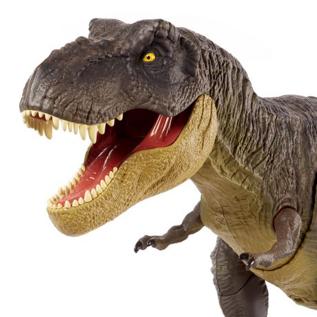 jurassic park roaring t rex toy