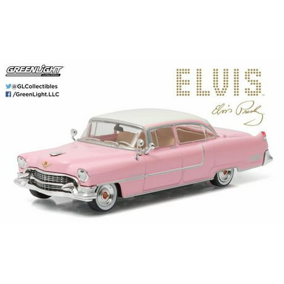 GreenLight 1:43 Elvis Presley (1935-77) - 1955 Cadillac Fleetwood Series 60 "Pink Cadillac"