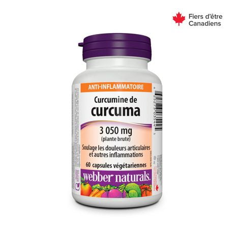 Webber Naturals® Turmeric Curcumin 3,050 mg (raw Herb) | Walmart Canada