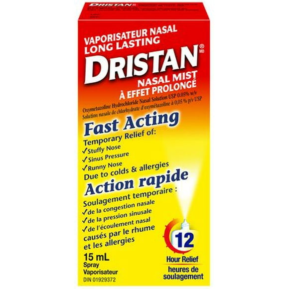 Dristan Long Lasting Nasal Mist, 15 ml