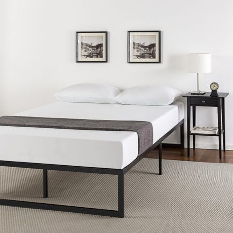 Zinus 14 Inch Metal Platform Bed Frame with Steel Slat Support, Mattress Foundation