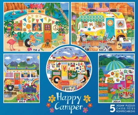 STEPHEN PETERSON JONES - HAPPY CAMPER - 5 IN 1 MULTIPACK, HAPPY CAMPER ...