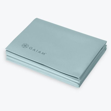 Gaiam Foldable Yoga Mat-Icy Paisley