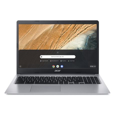 Chromebook Acer 15,6 po FHD, Intel N4020, 4 Go DDR4, 128 Go eMMC